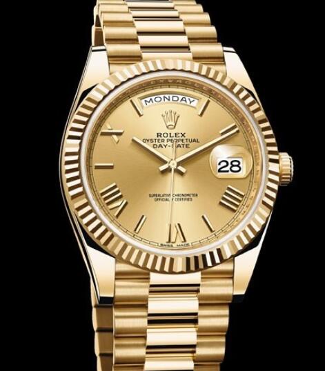 Rolex Oyster Perpetual Watches Day-Date 40 228238 - 83418 Yellow gold